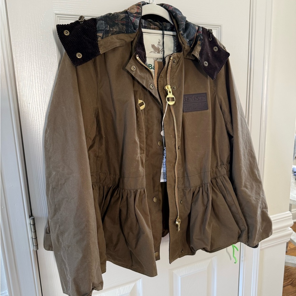Barbour x Erdem Dhalia wax jacket